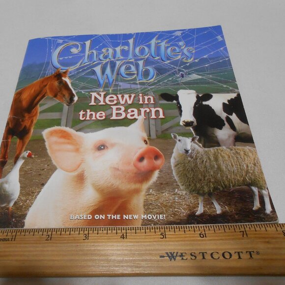 Kids PB picture Book: Charlotte's Web New in the Barn based on the new Movie 📘 - Picture 7 of 9